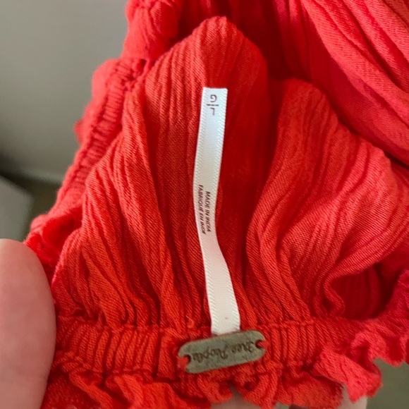 Red Ruffle Free People Set❤️‍🔥 - Picture 4 of 6